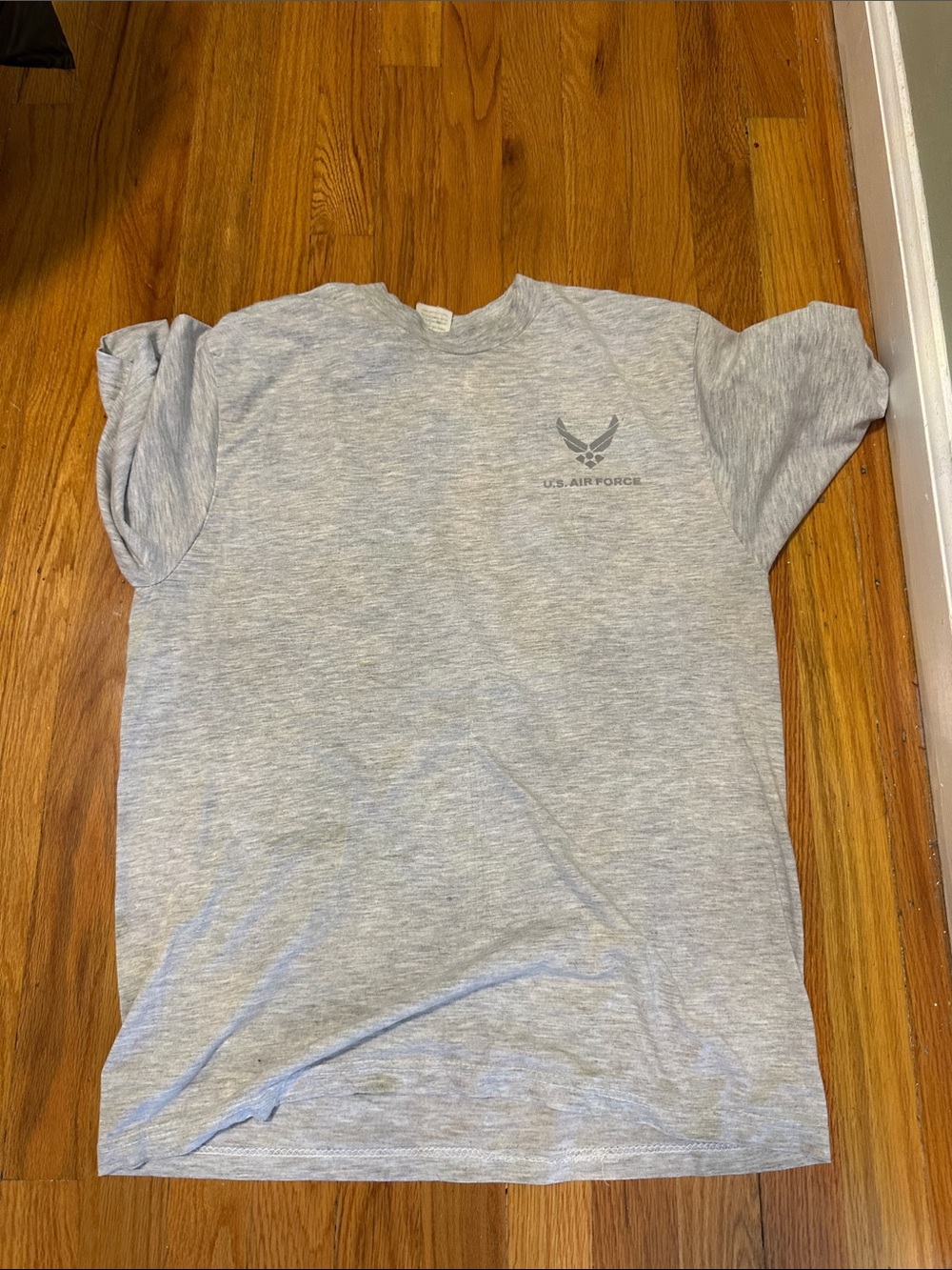 U.S. Air Force Gray Short Sleeve Crew Neck Tee